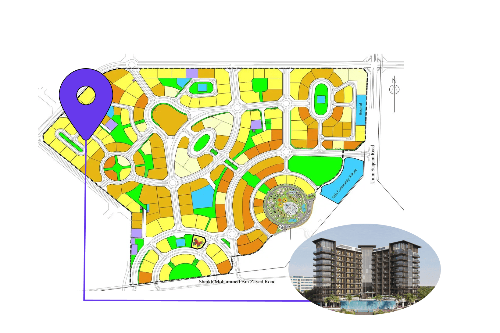Floarea Grande master plan 1