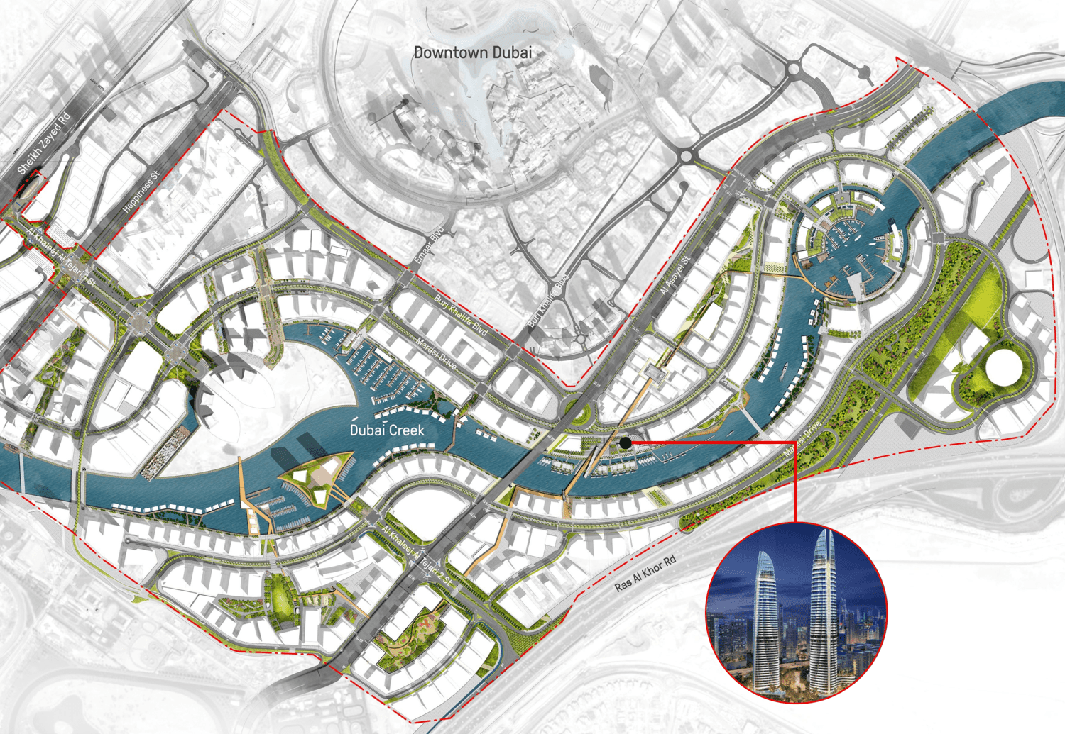 Canal Heights master plan 1