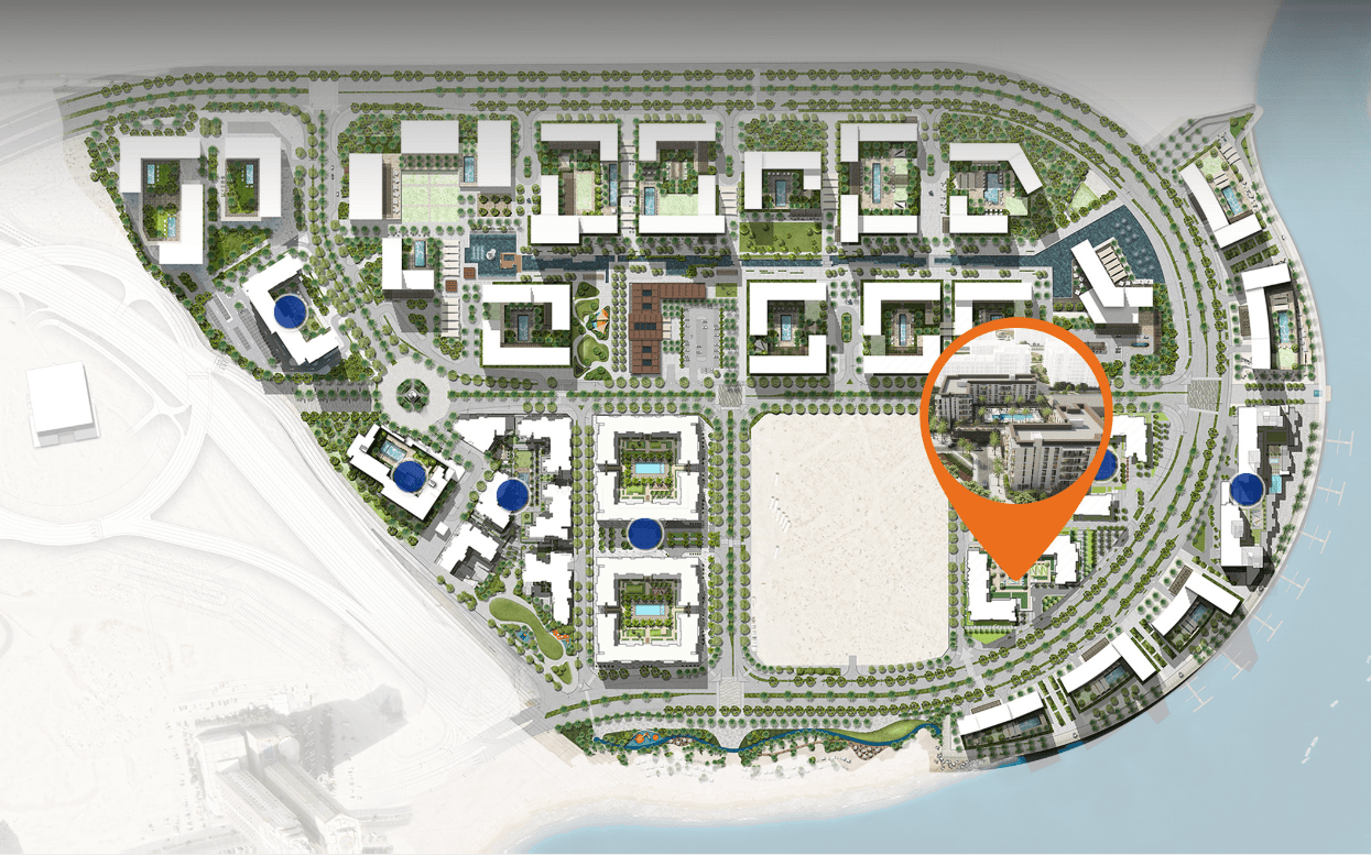 Aysha Residences 1 and 2 master plan 1
