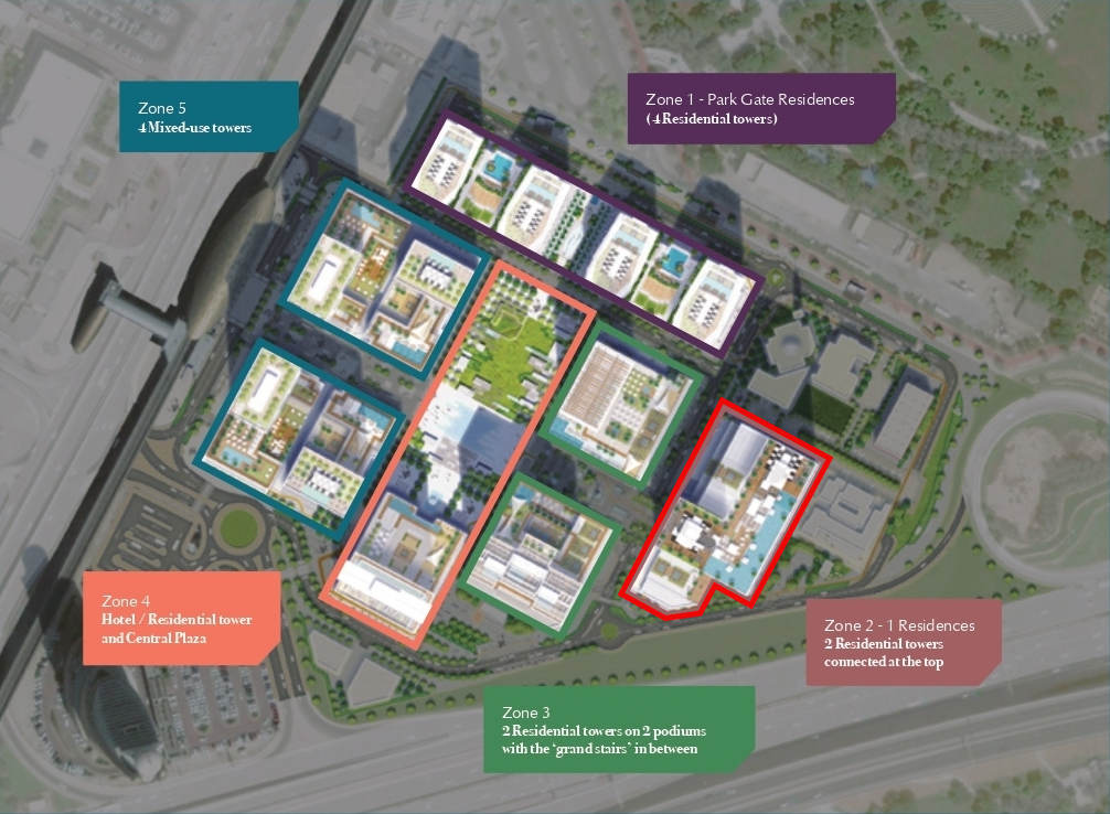 Wasl1 1 Residences master plan 1