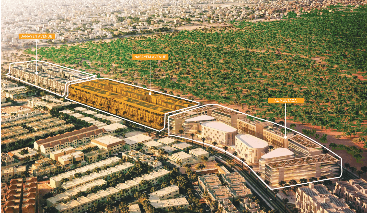 Nasayem Avenue master plan 1