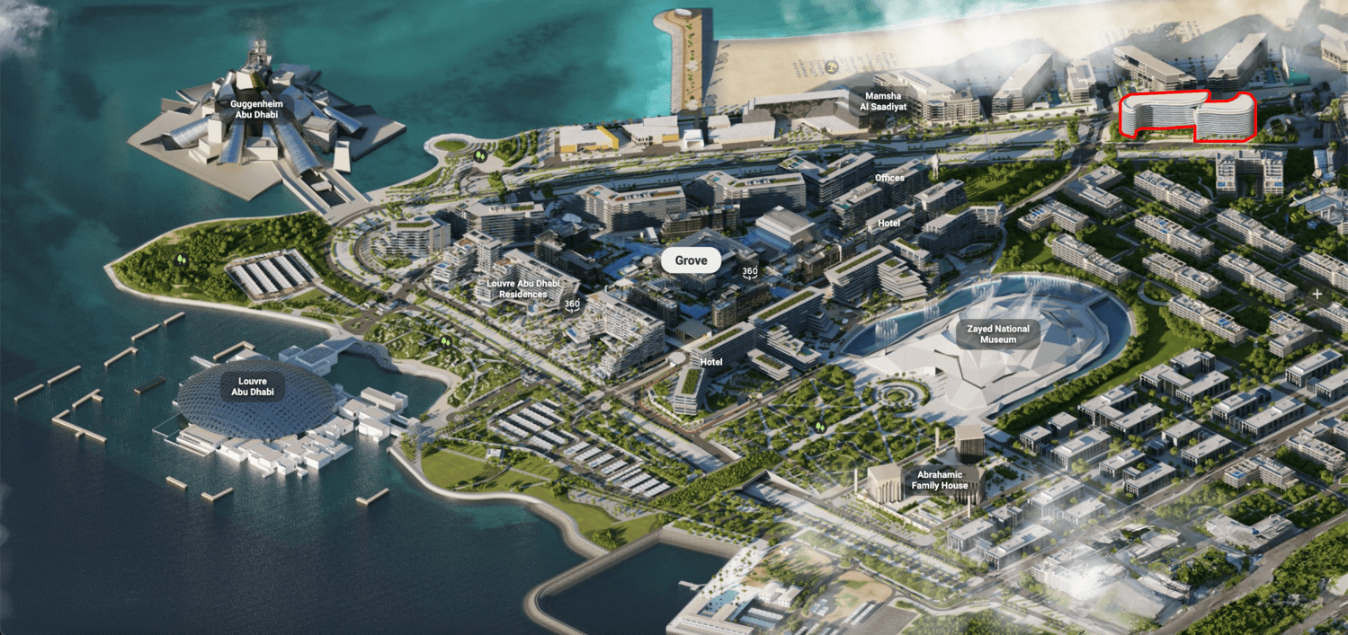 Ajwan Towers master plan 1