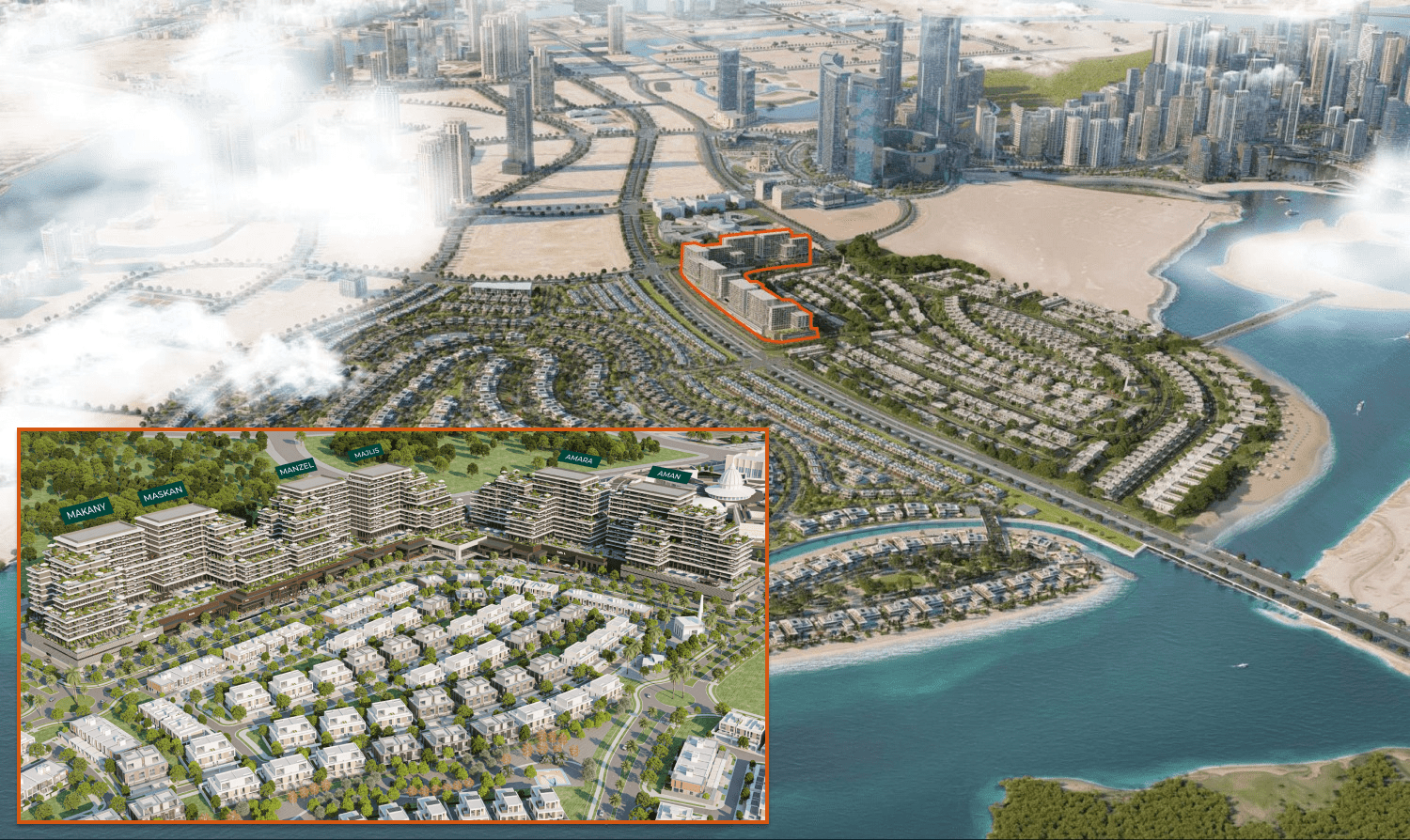 Reem Hills Apartments Phase 2 master plan 1