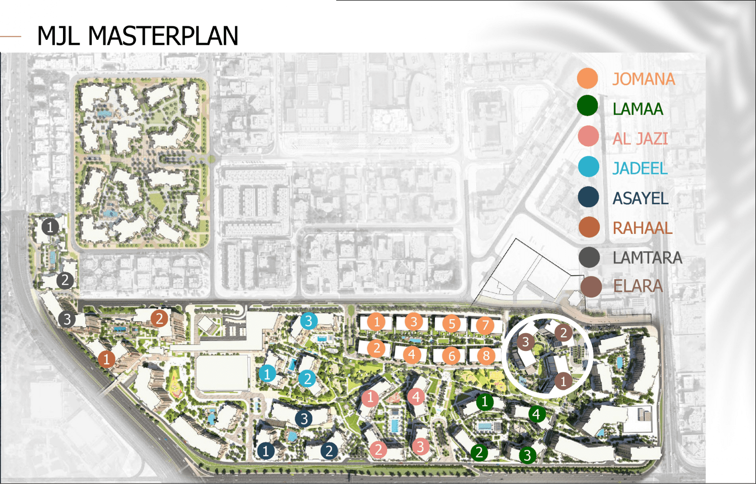 MJL Elara master plan 1