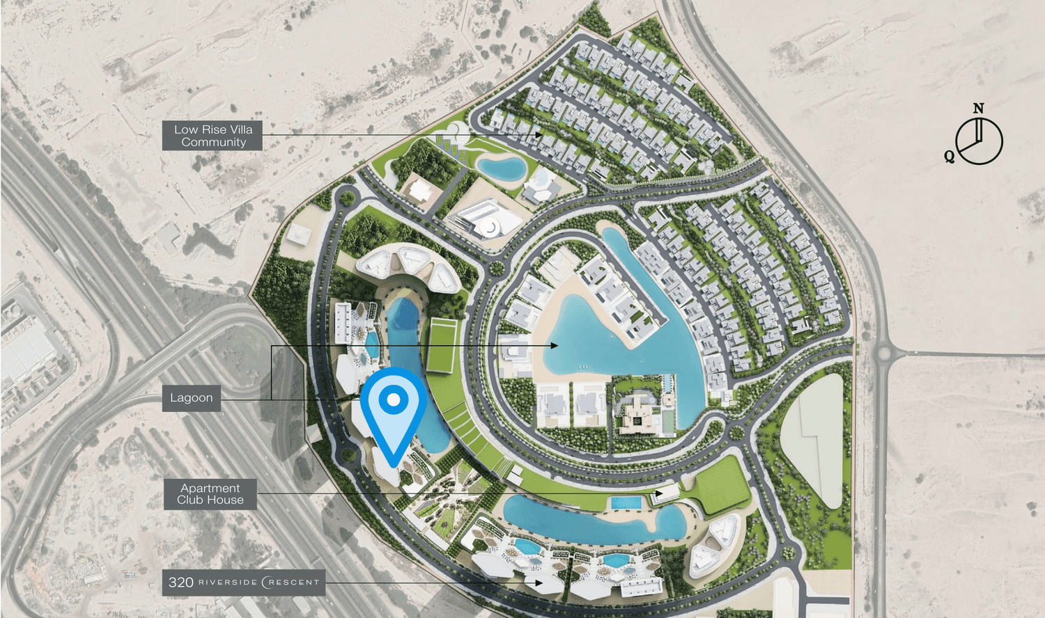 340 Riverside Crescent master plan 1