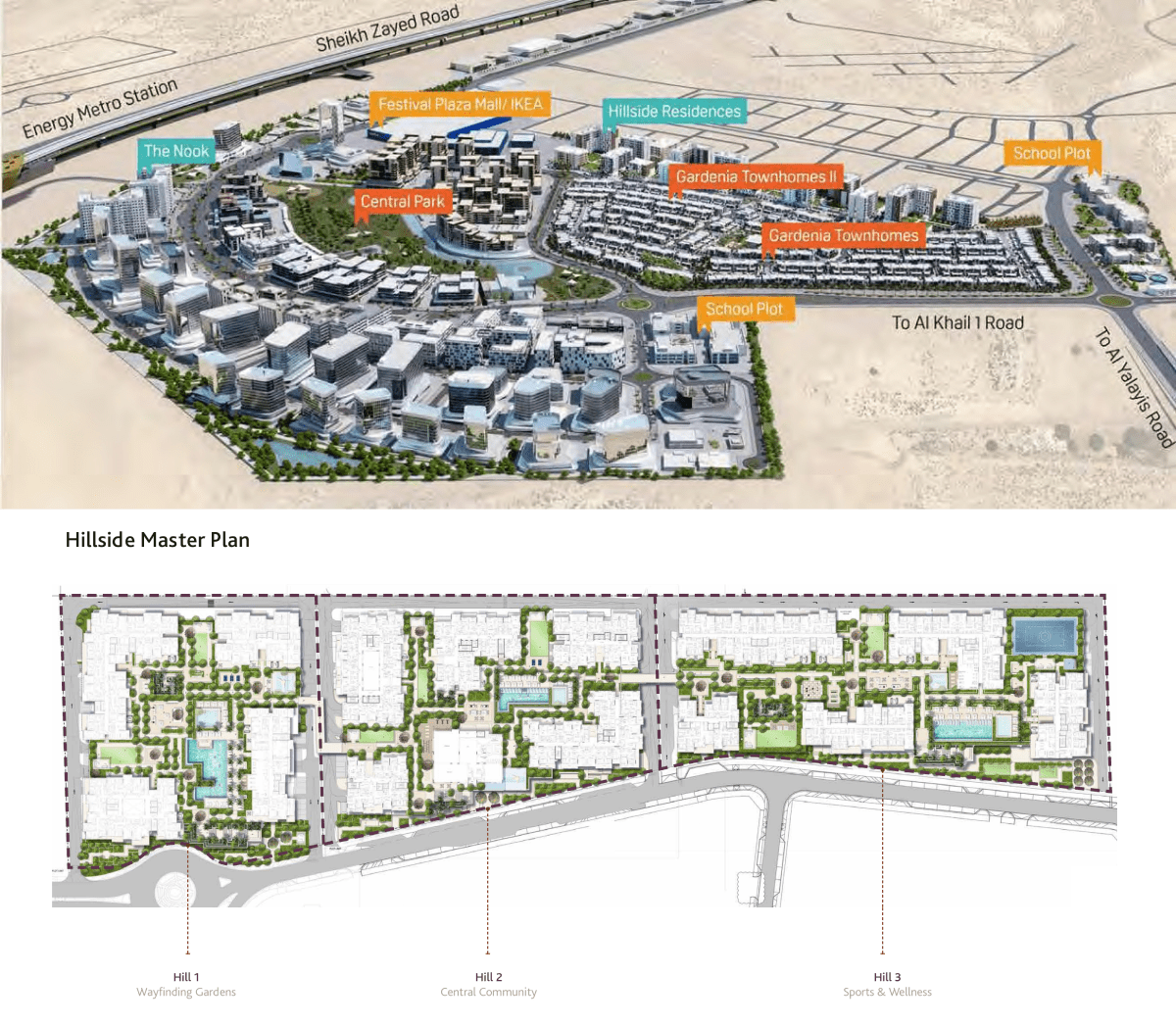 Hillside Residences master plan 1