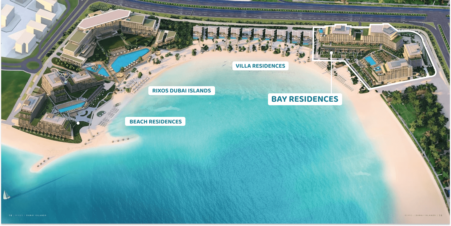 Rixos Hotel and Residences Phase 1 master plan 1