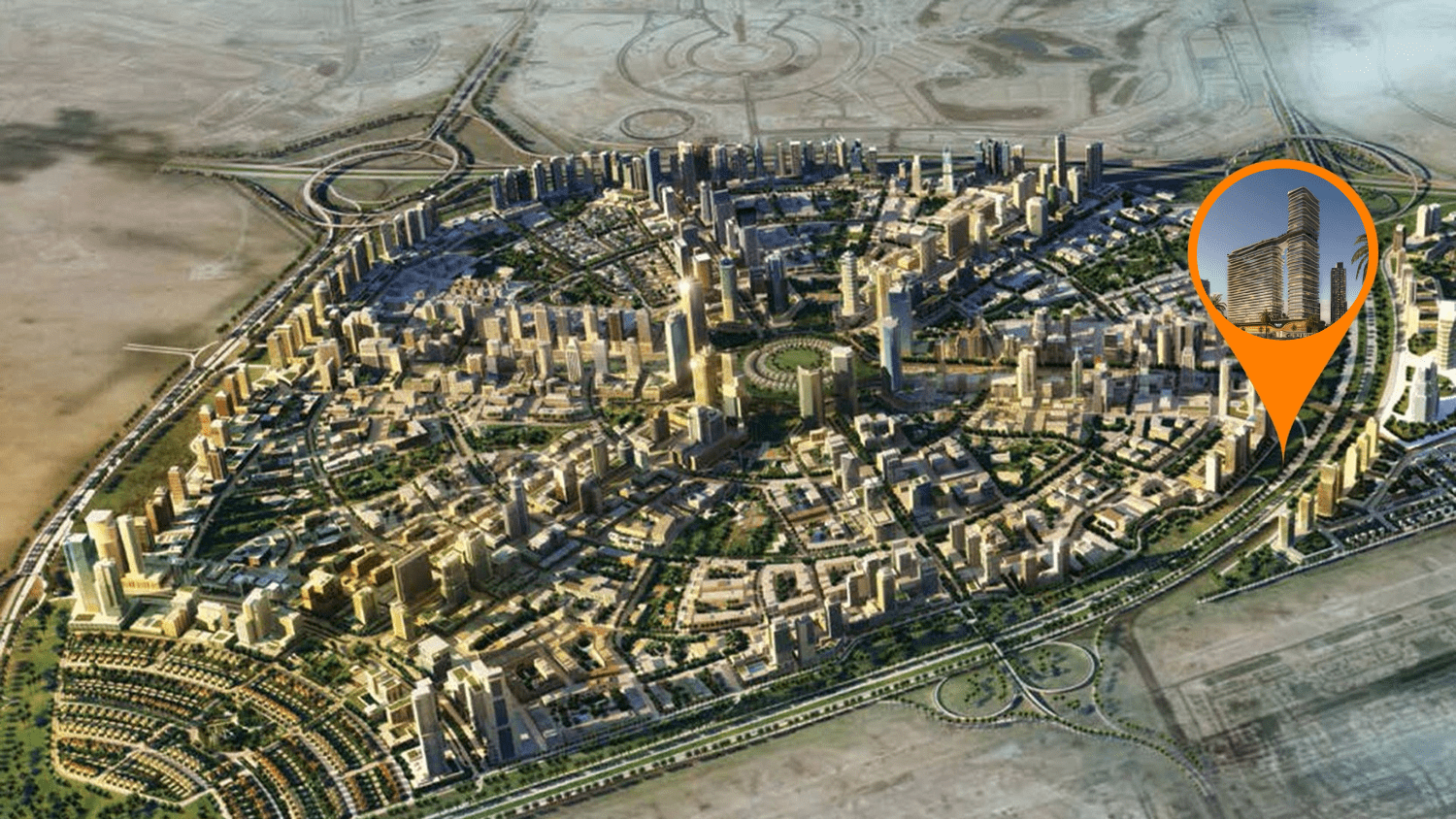 One Sky Park master plan 1