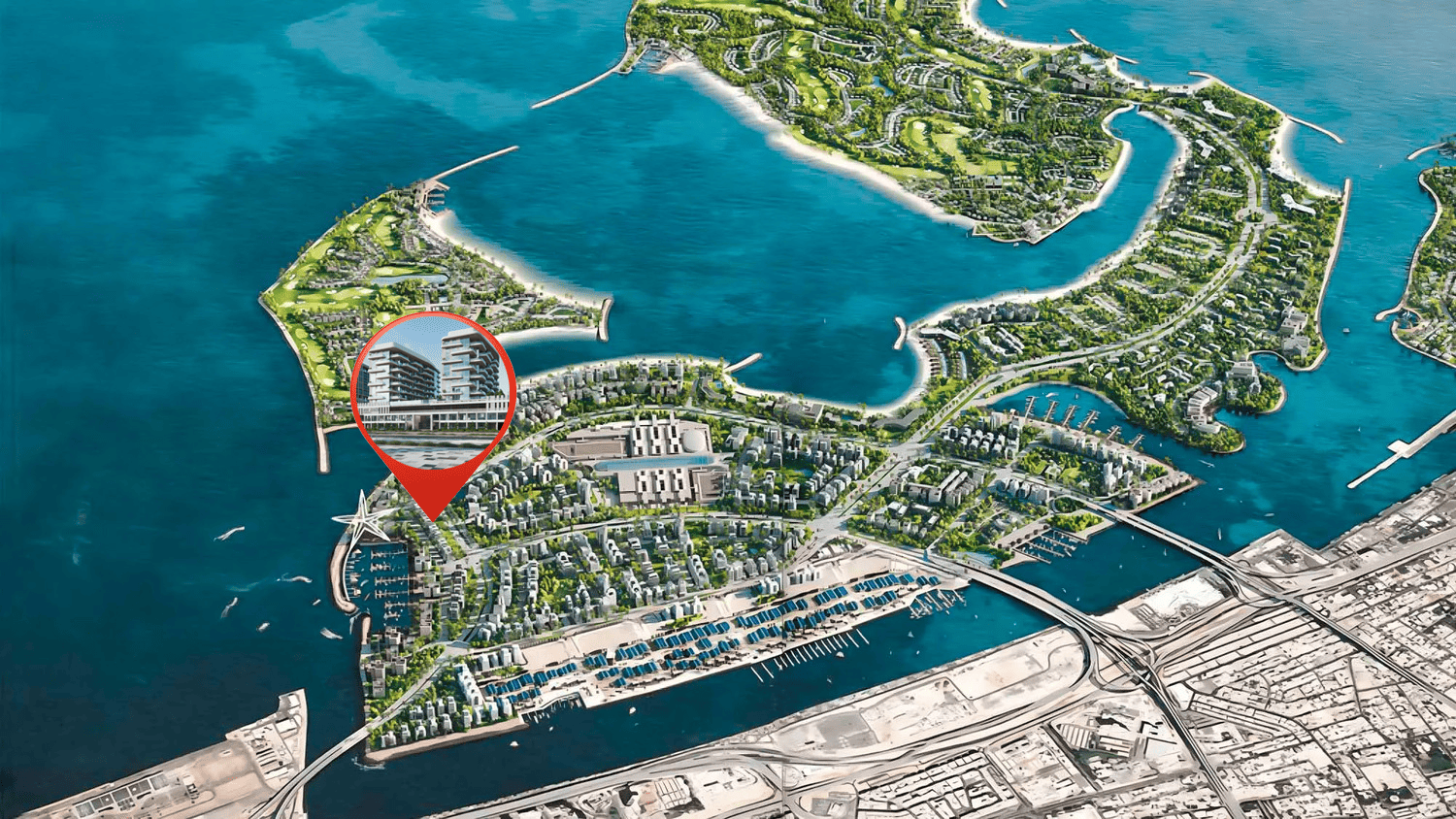 Blue Marina Residence master plan 1