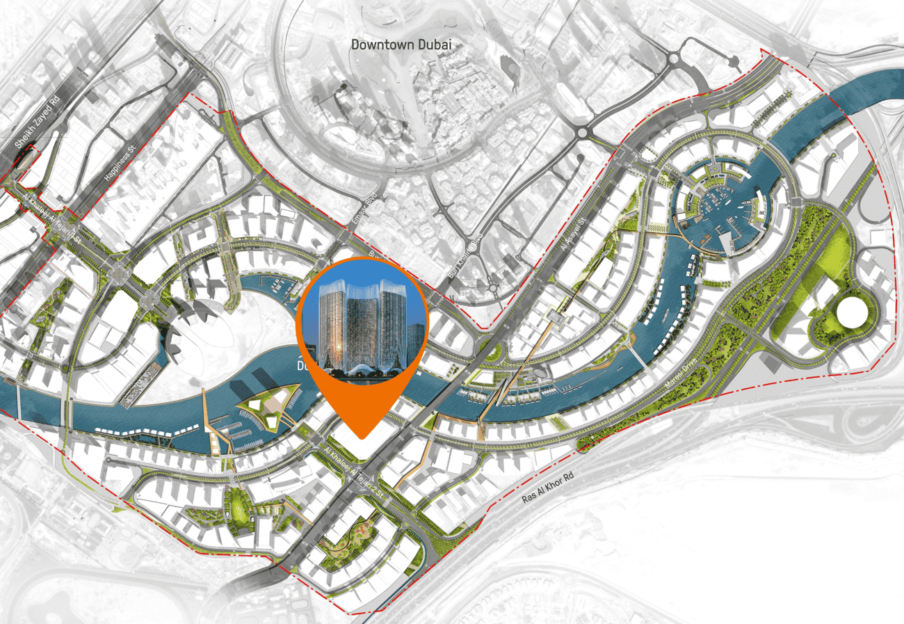 Binghatti Skyrise master plan 1
