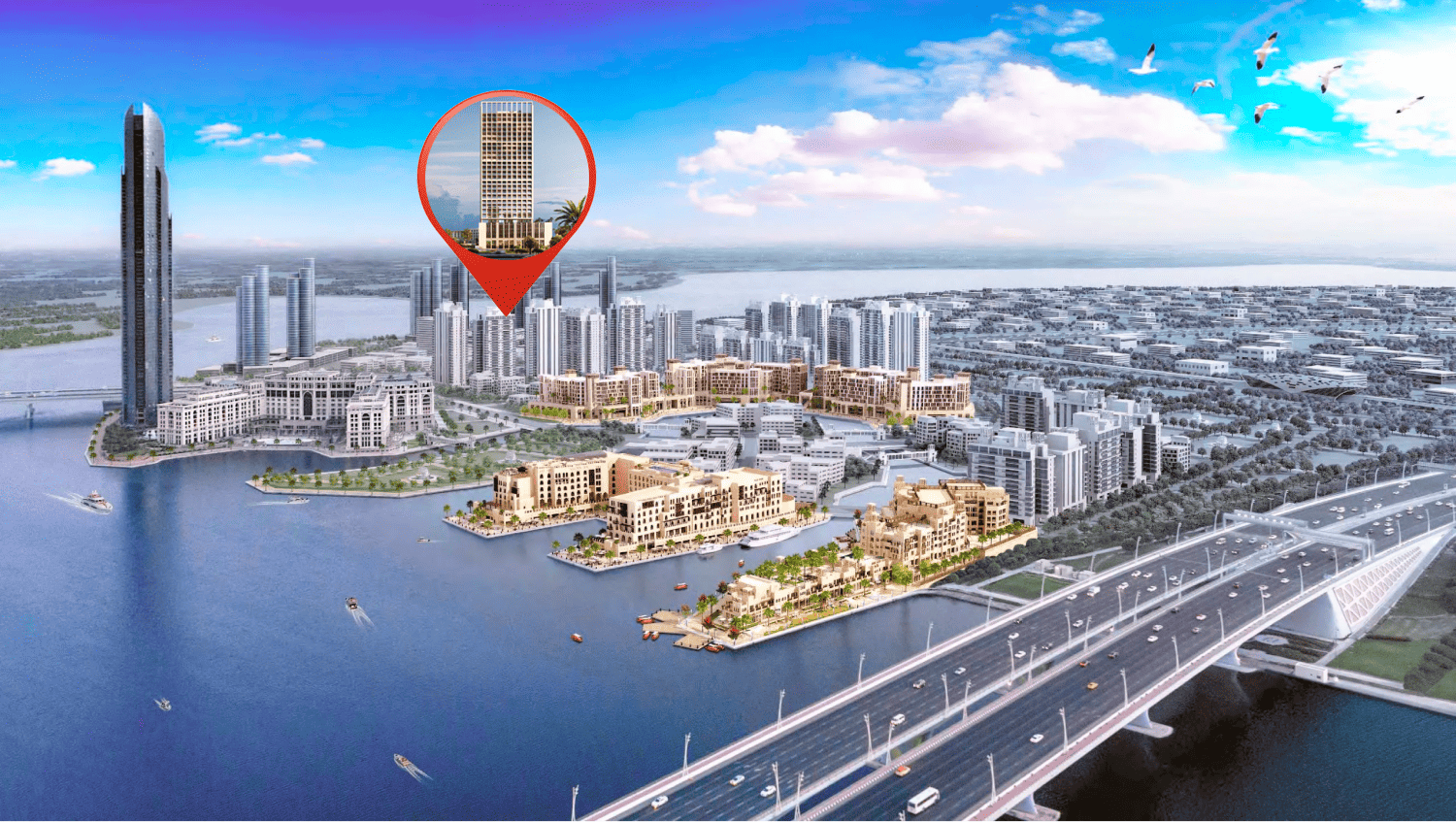 Binghatti Moonlight master plan 1