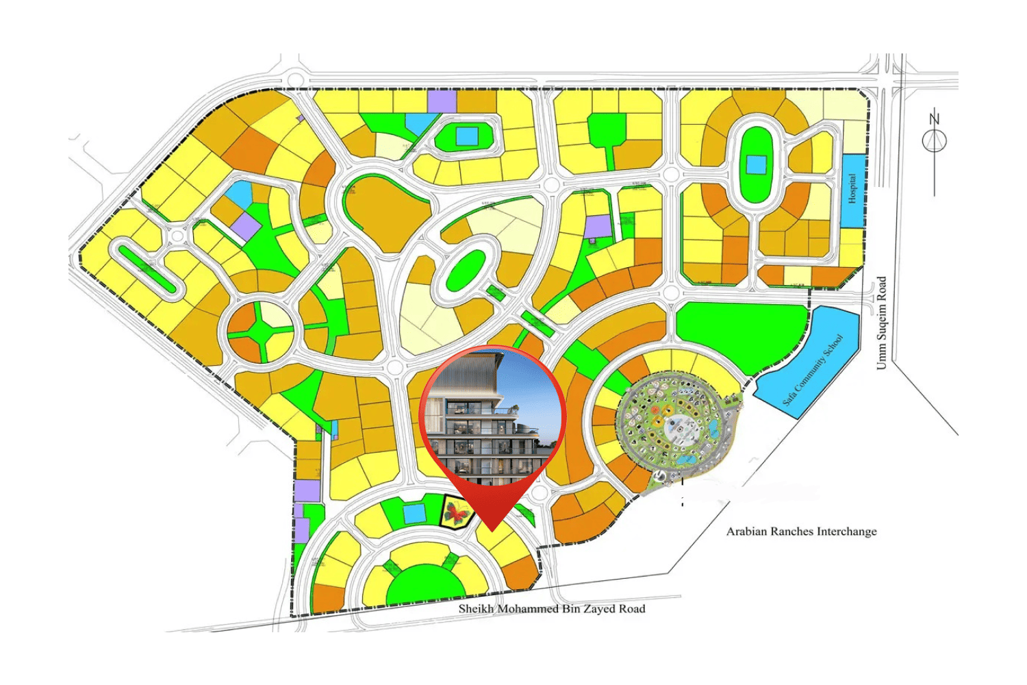 Marquis One master plan 1