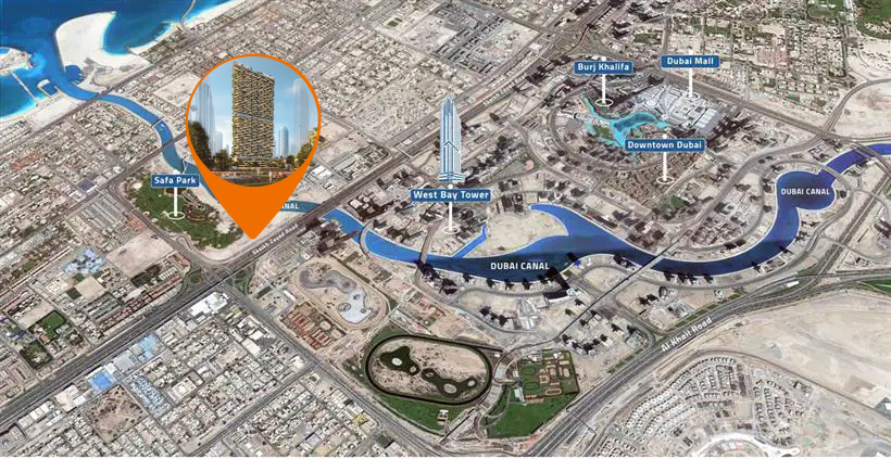 Damac Safa Gate master plan 1
