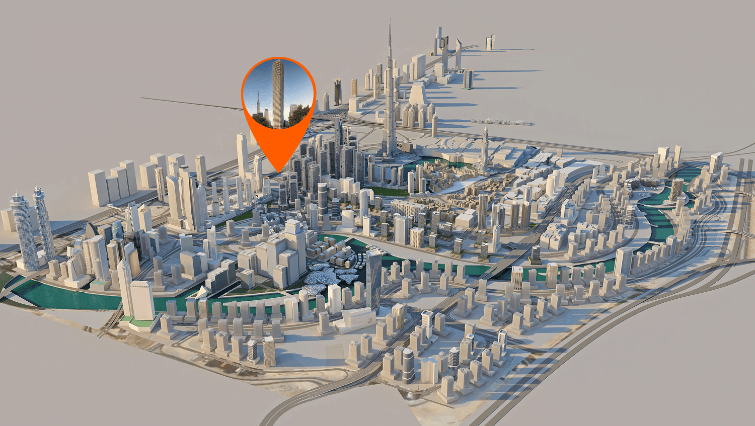 Address Grand Downtown master plan 1