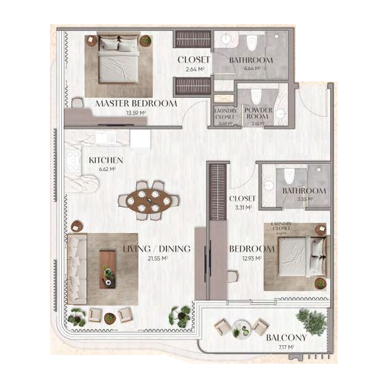 Apartments plan