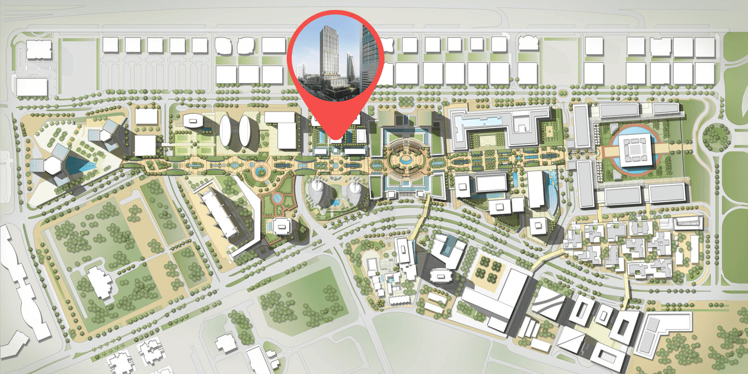 DIFC Heights Tower master plan 1
