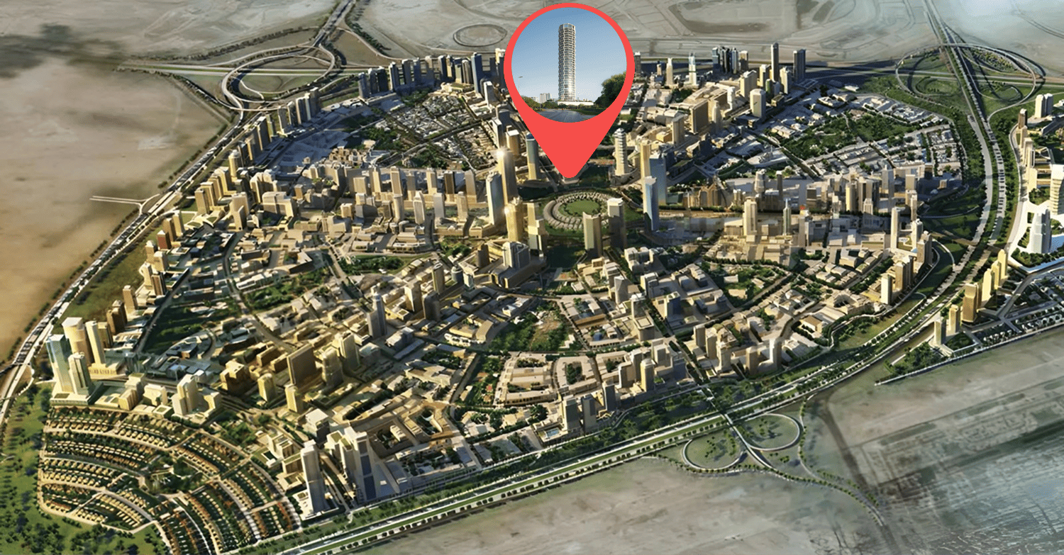 Binghatti Circle master plan 1