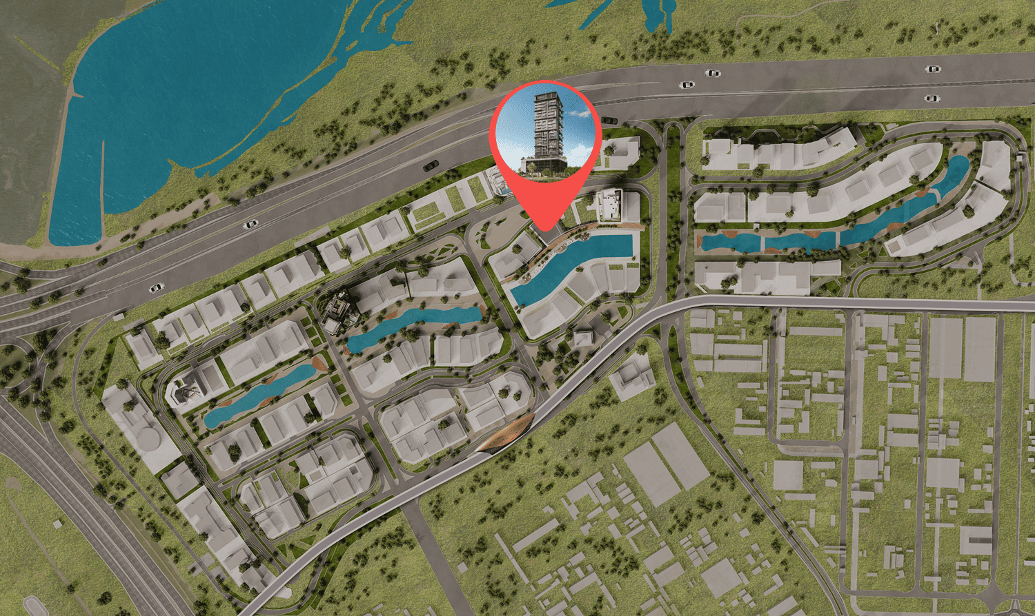 Riverton House master plan 1