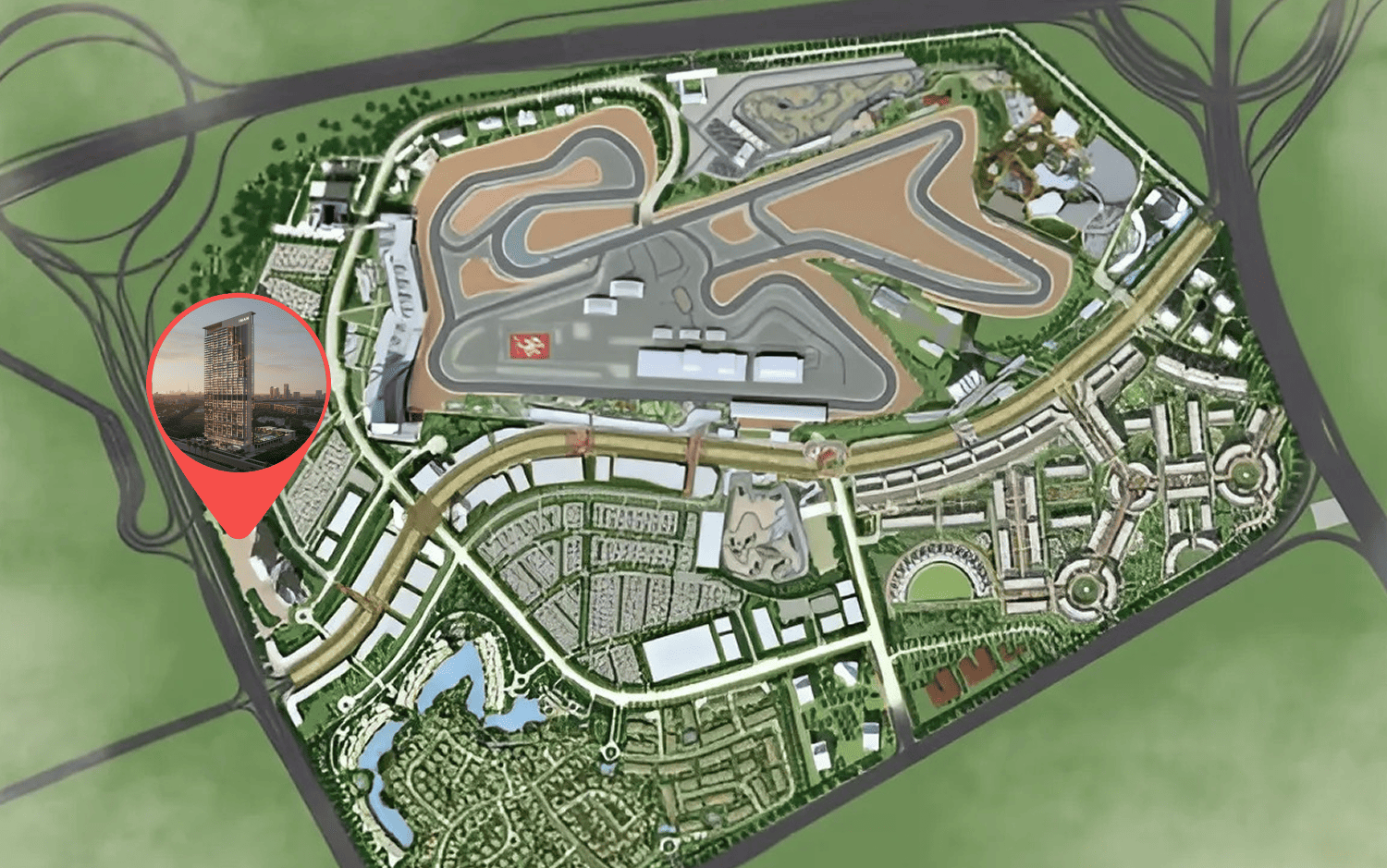 Sierra by Iman master plan 1