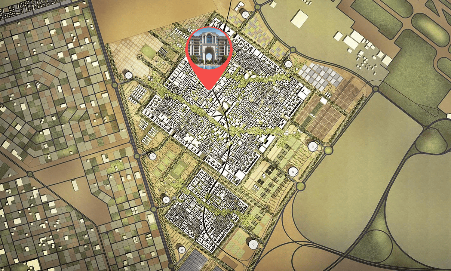 Bab Al Qasr Garden Residence 66 master plan 1