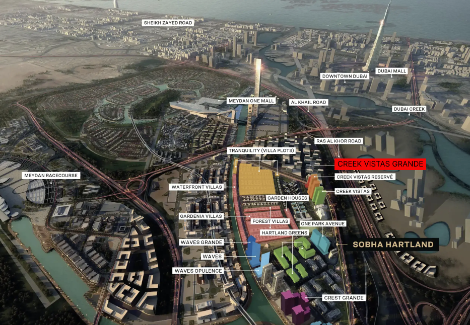 Creek Vistas Grande master plan 1