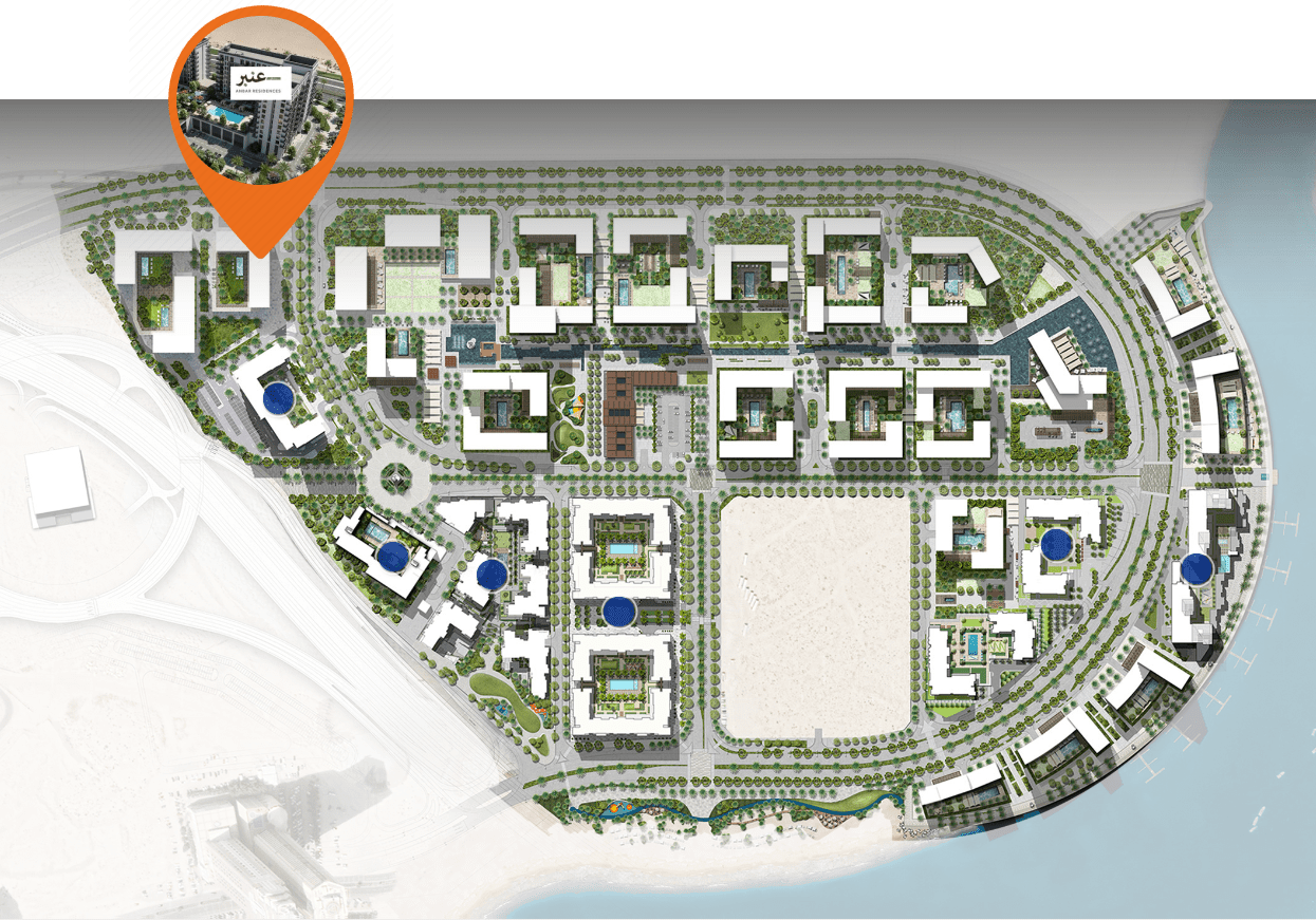 Anbar Residences master plan 1