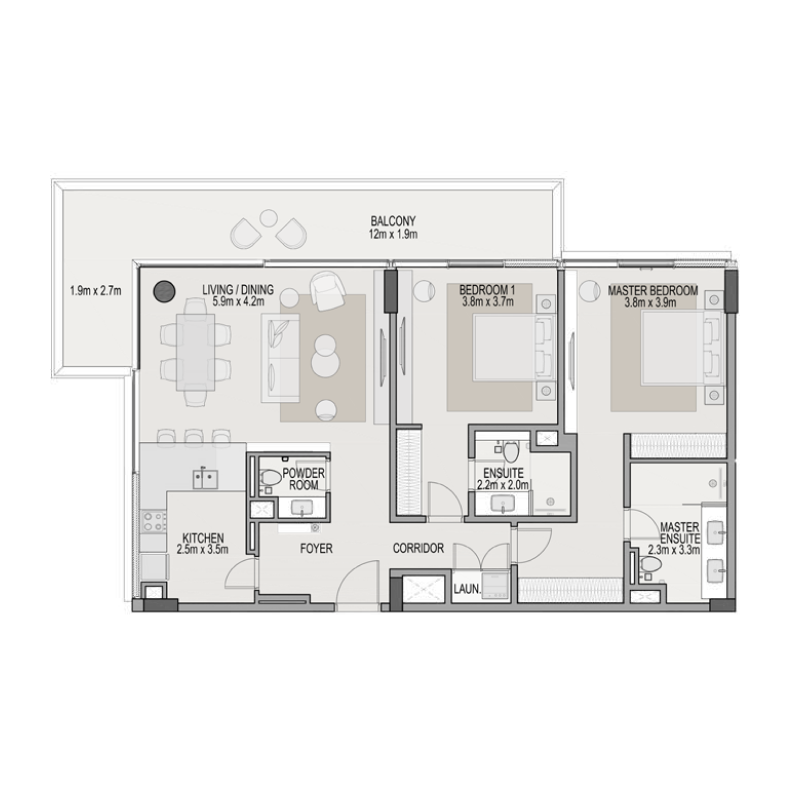 Apartments plan