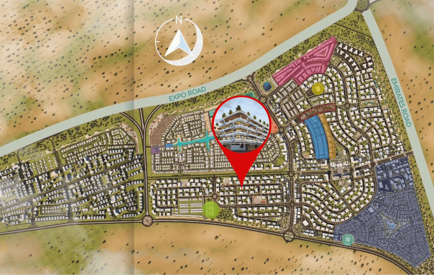 The Harmony by Al Mizan master plan 1