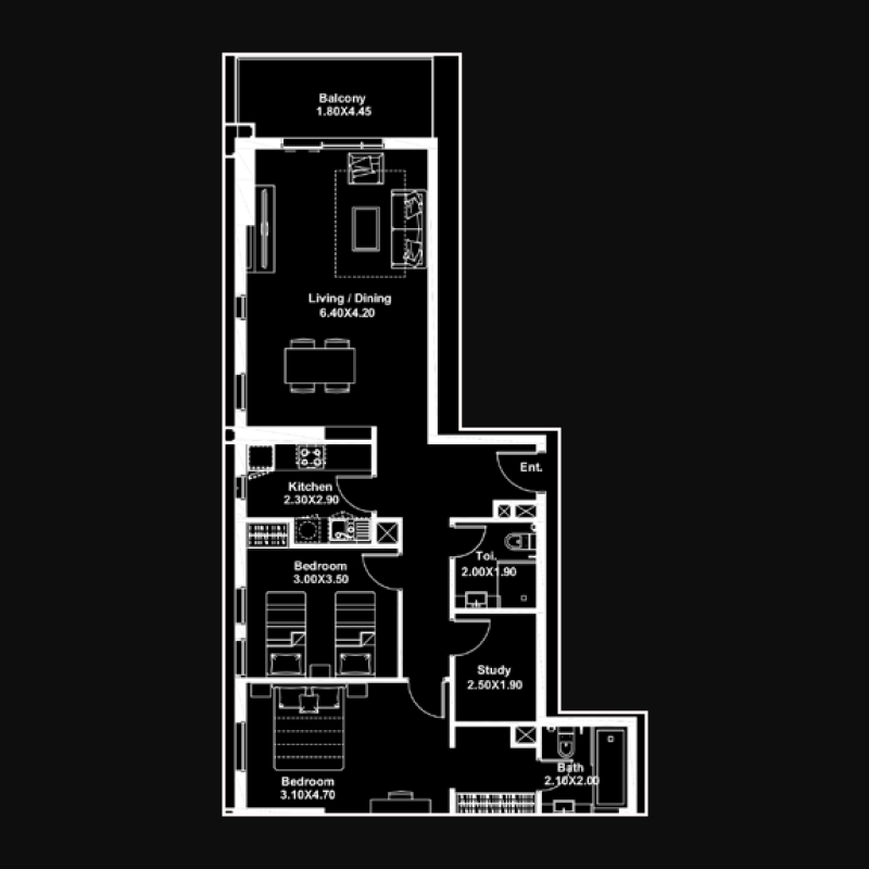 Apartments plan