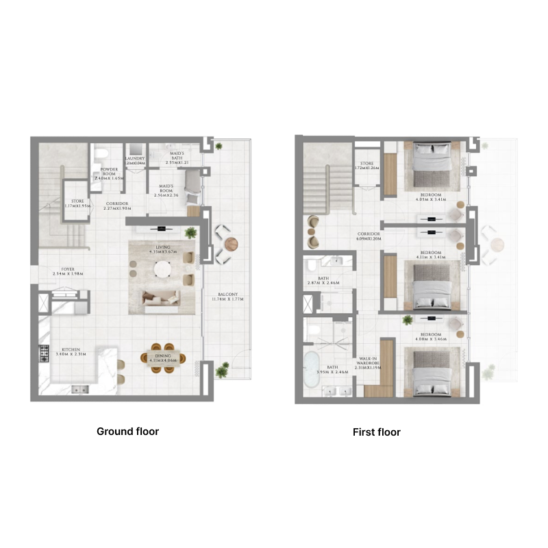 Townhouse plan
