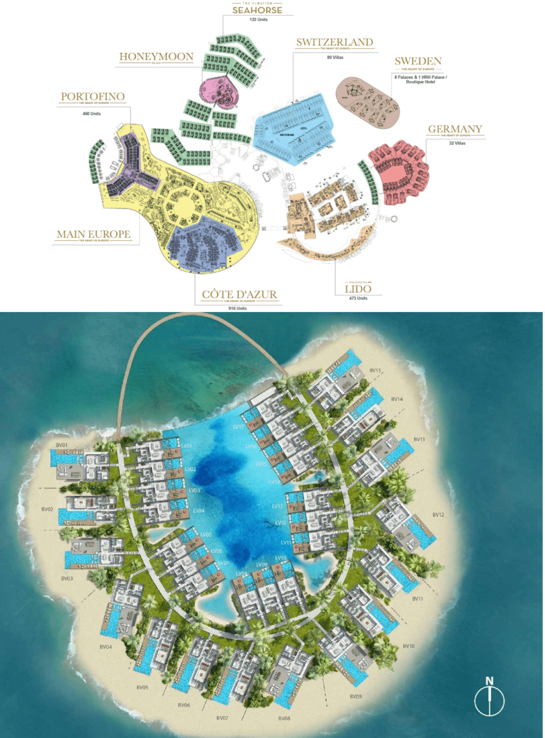 The Heart of Europe - Germany Island master plan 1