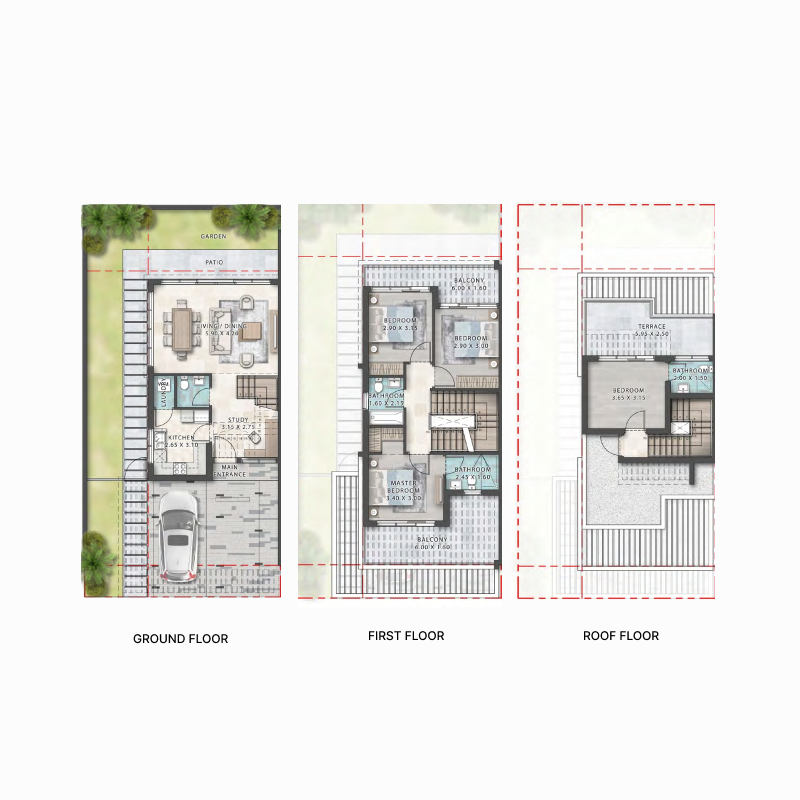 Townhouse plan