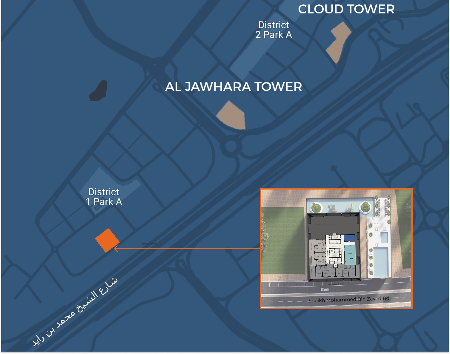 Altai Tower master plan 1