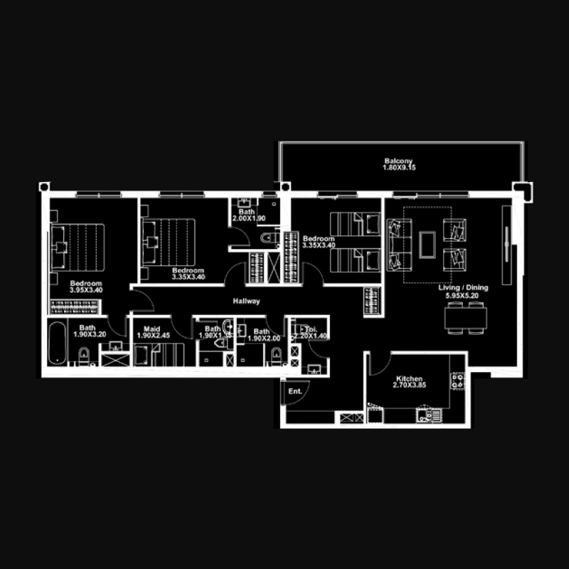 Apartments plan