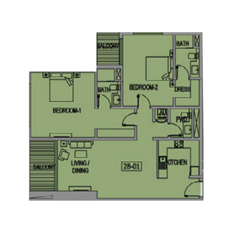 Apartments plan