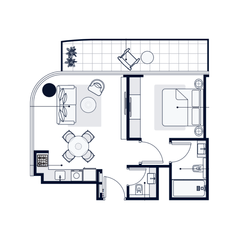 Apartments plan