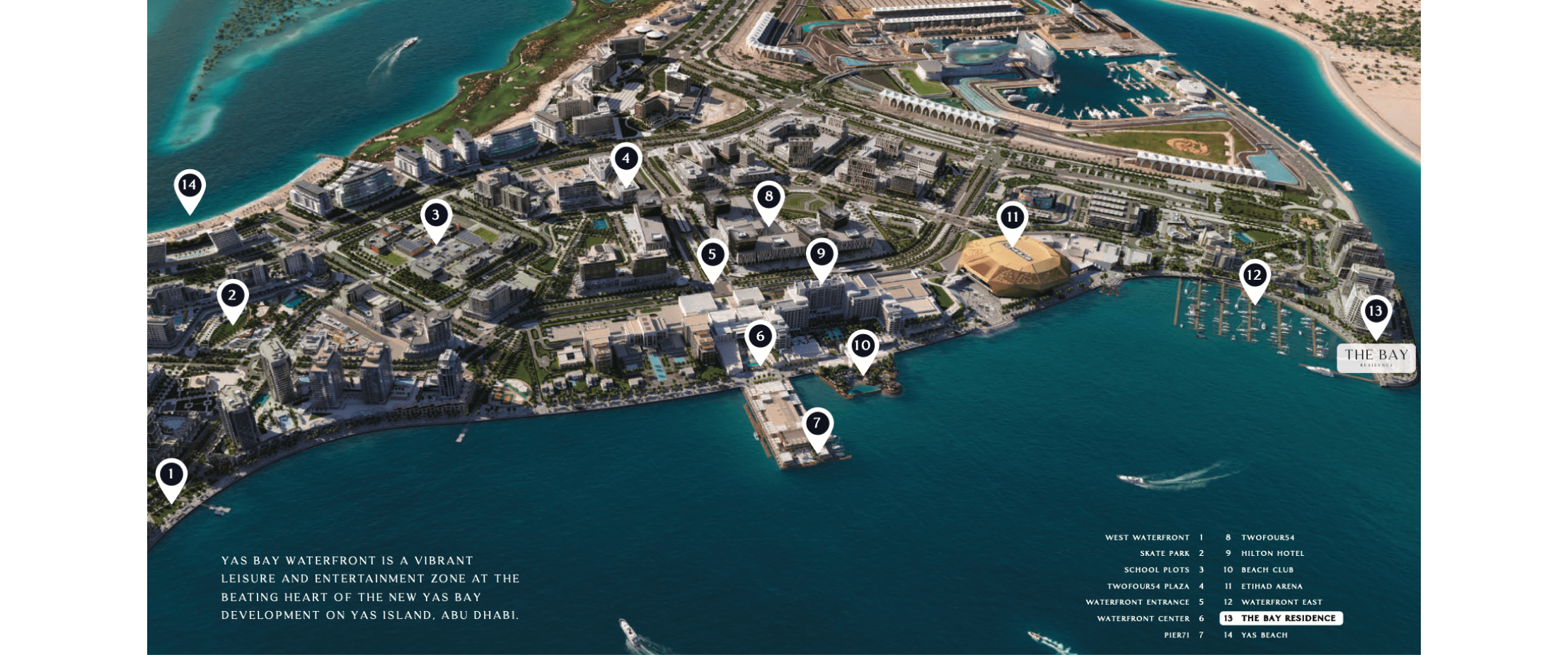 The Bay Residence master plan 1