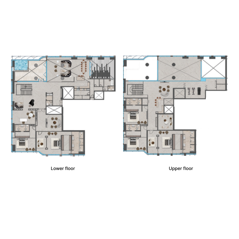 Penthouse plan