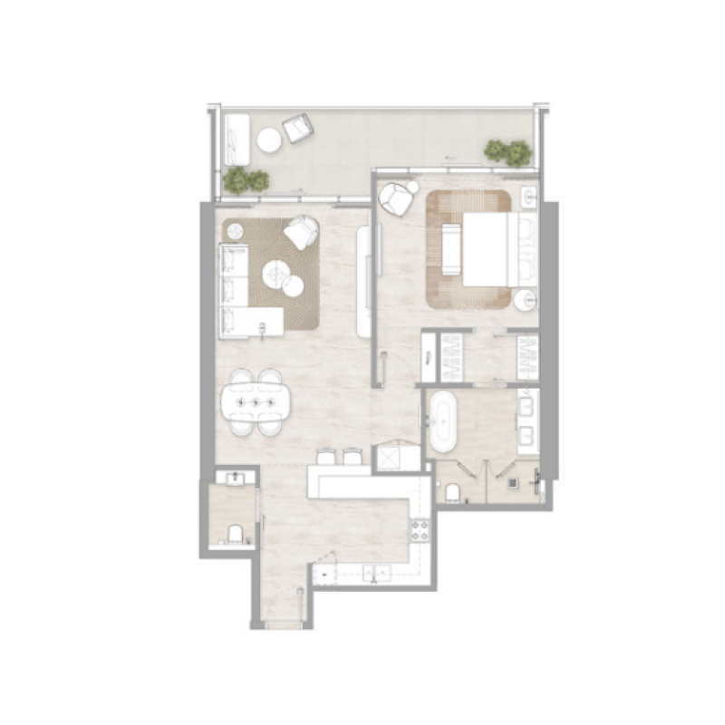 Apartments plan