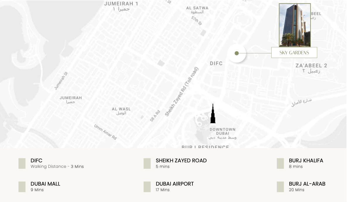 Sky Gardens master plan 1