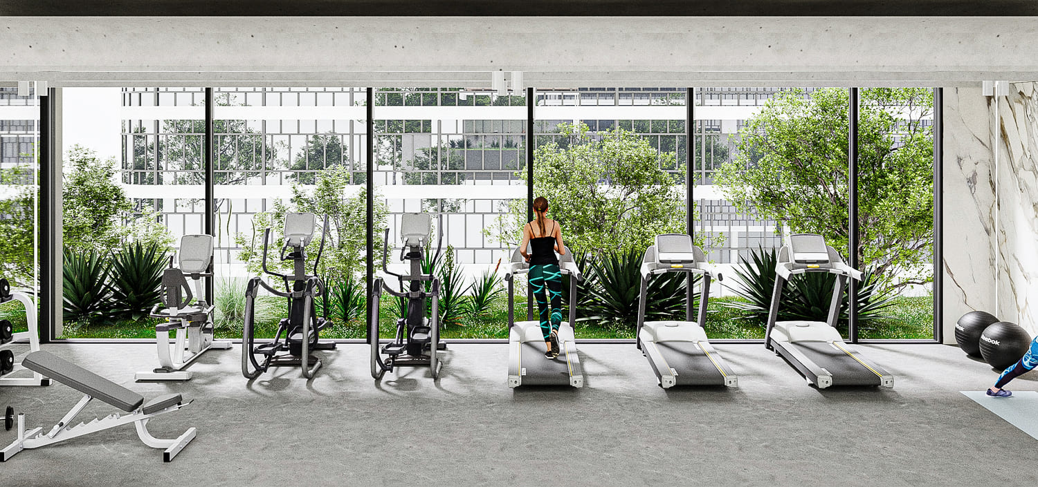 Rooftop Gym amenity image