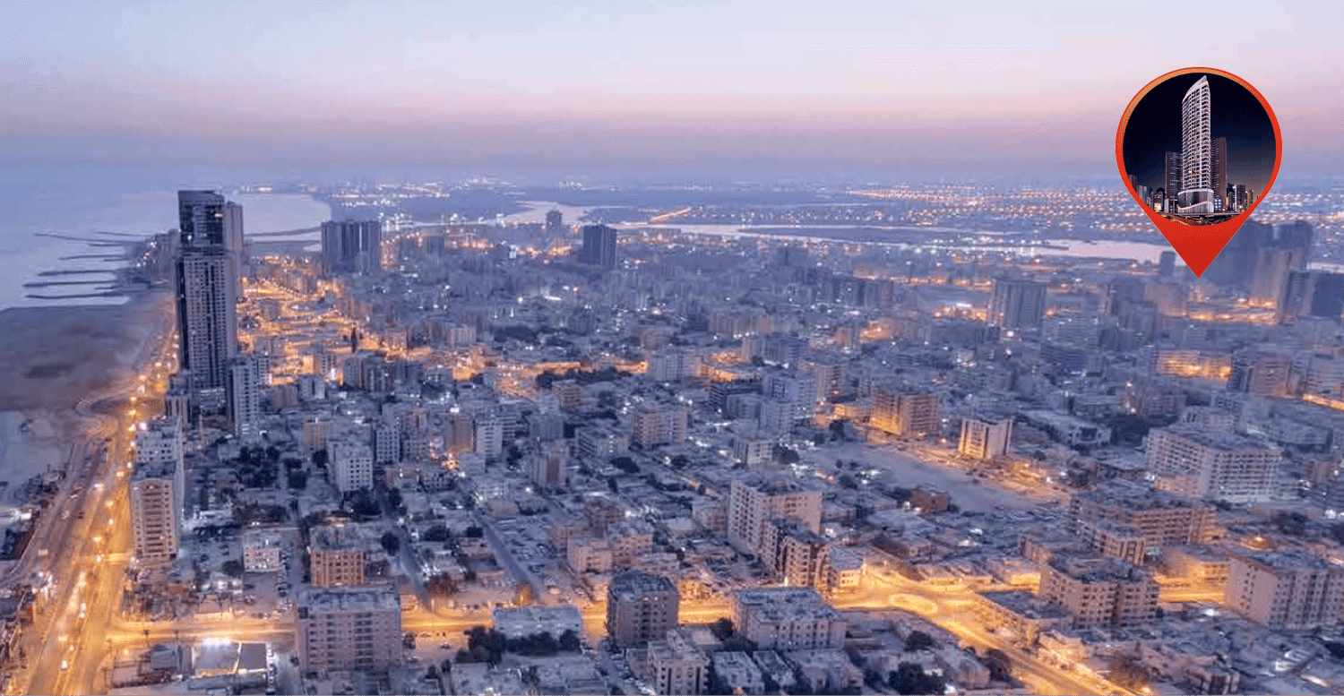 Ajman Pearl Tower master plan 1