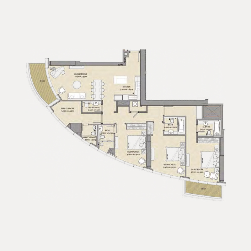 Apartments plan