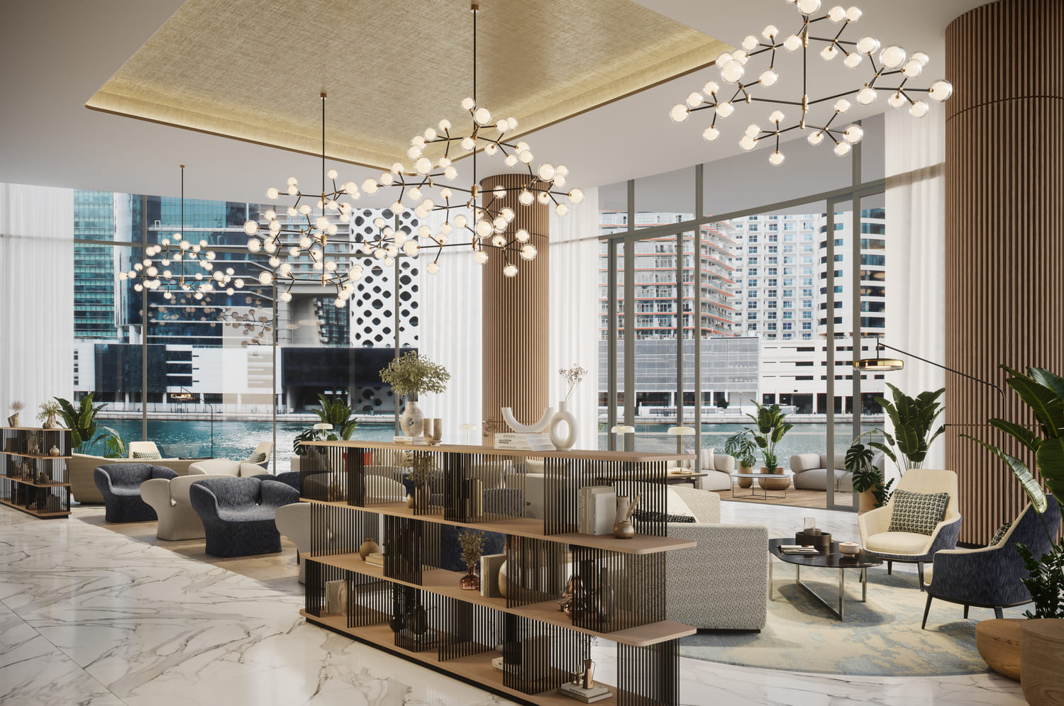 Peninsula Jumeirah living Business Bay interior 7