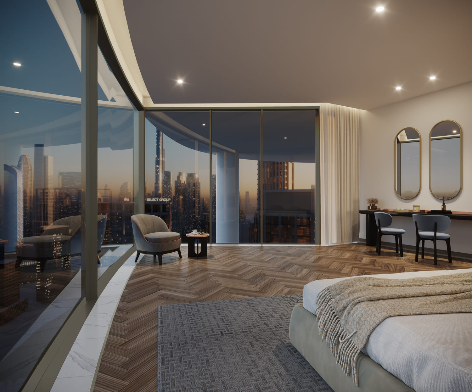 Peninsula Jumeirah living Business Bay interior 3