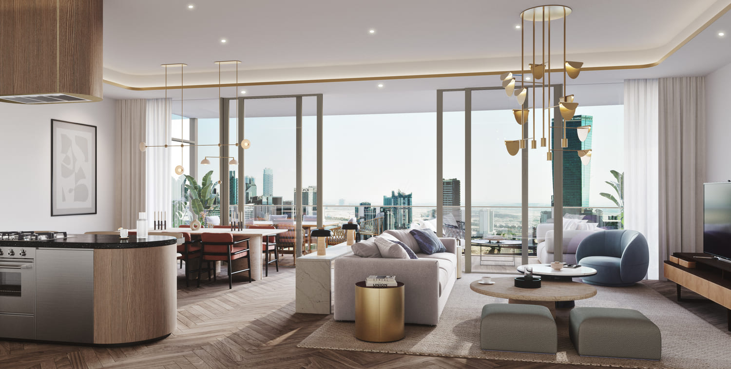 Peninsula Jumeirah living Business Bay interior 4