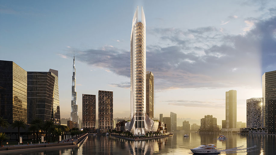 Peninsula Jumeirah living Business Bay architecture 2