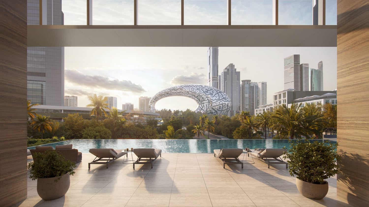 Outdoor Sky Lounge with Sunken Seating Area amenity image