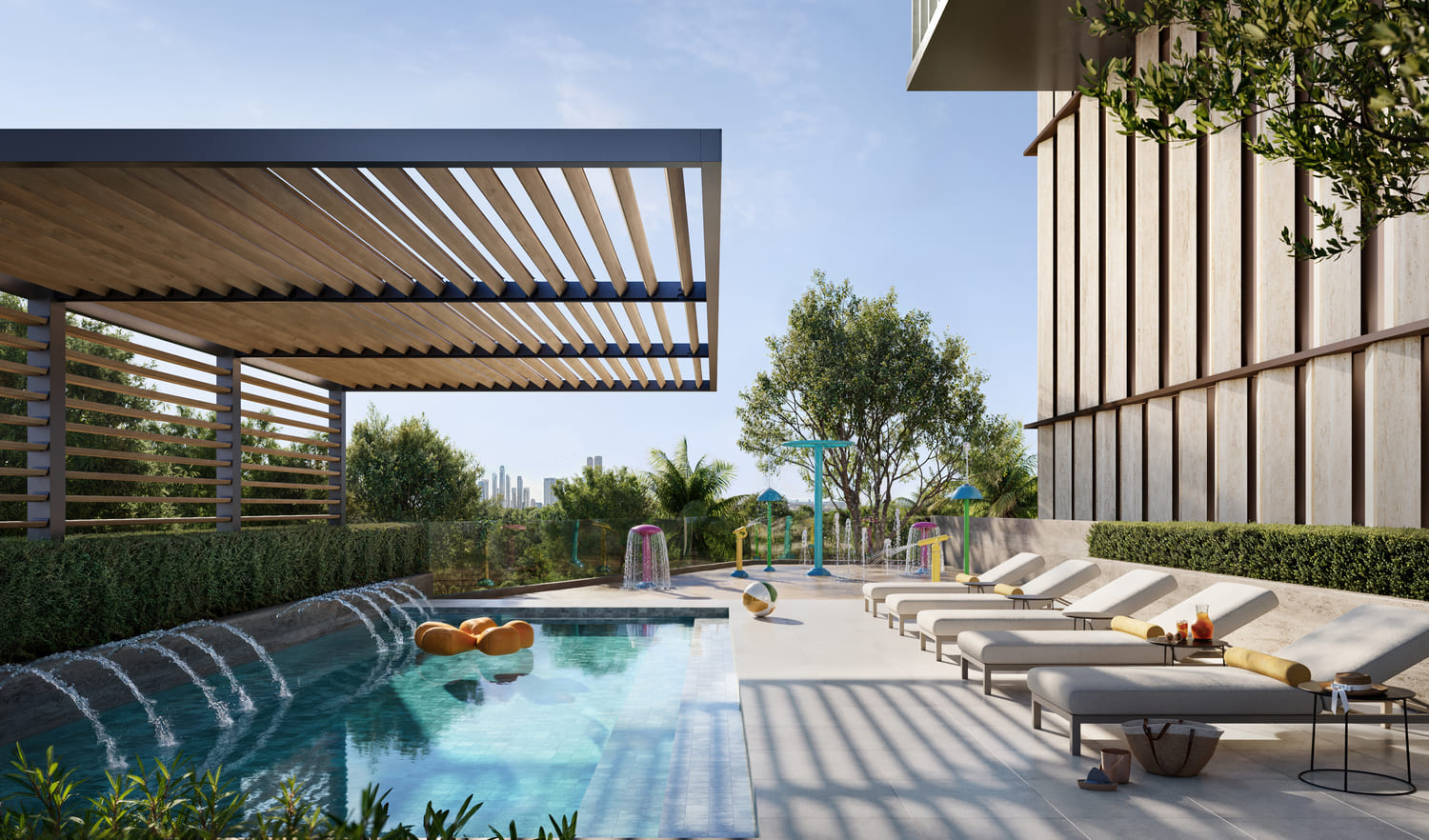 Shaded Kids’ Pool & Outdoor Wet Play Area amenity image