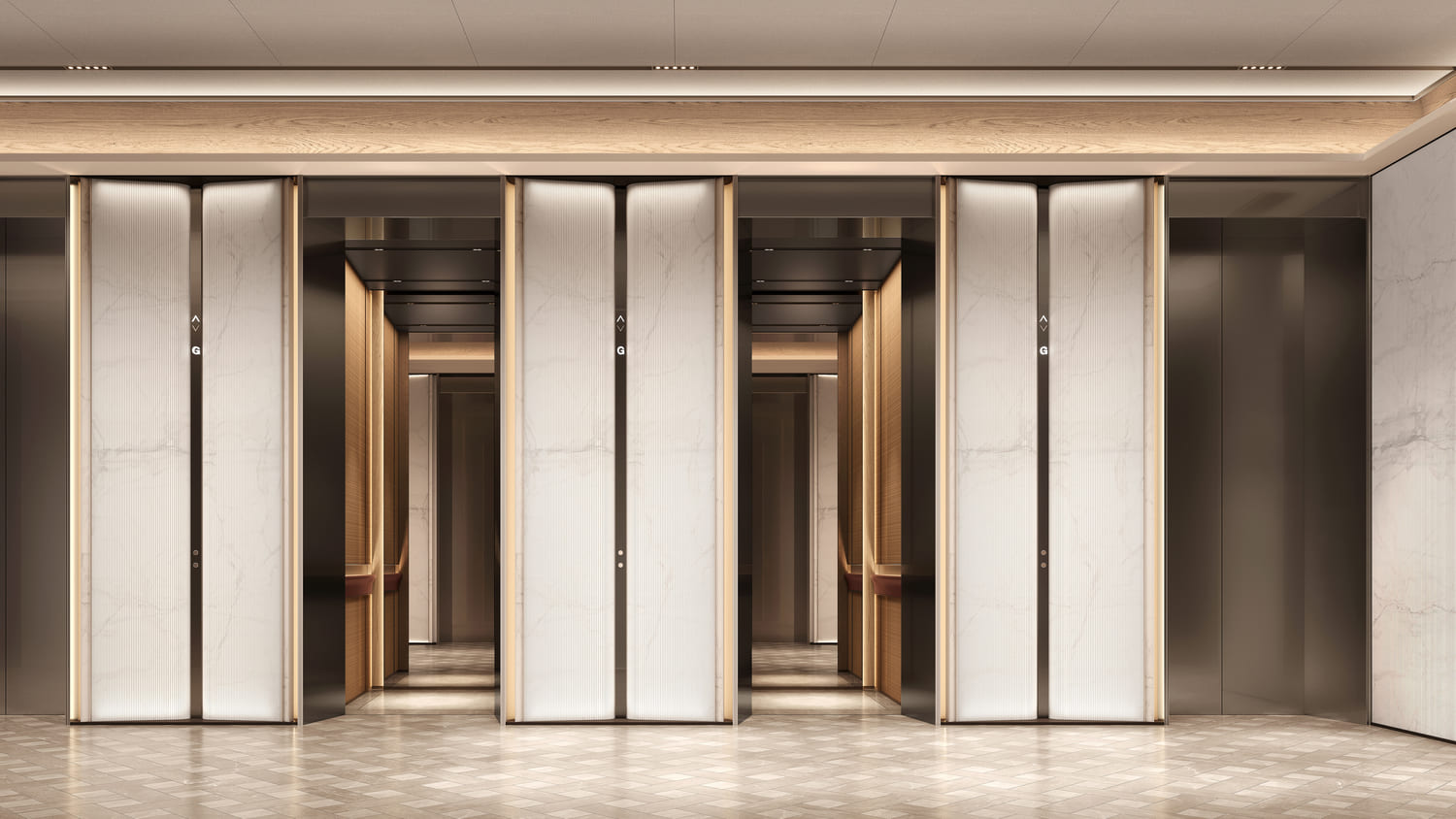 Jumeirah Residences Emirates Towers lobby 3